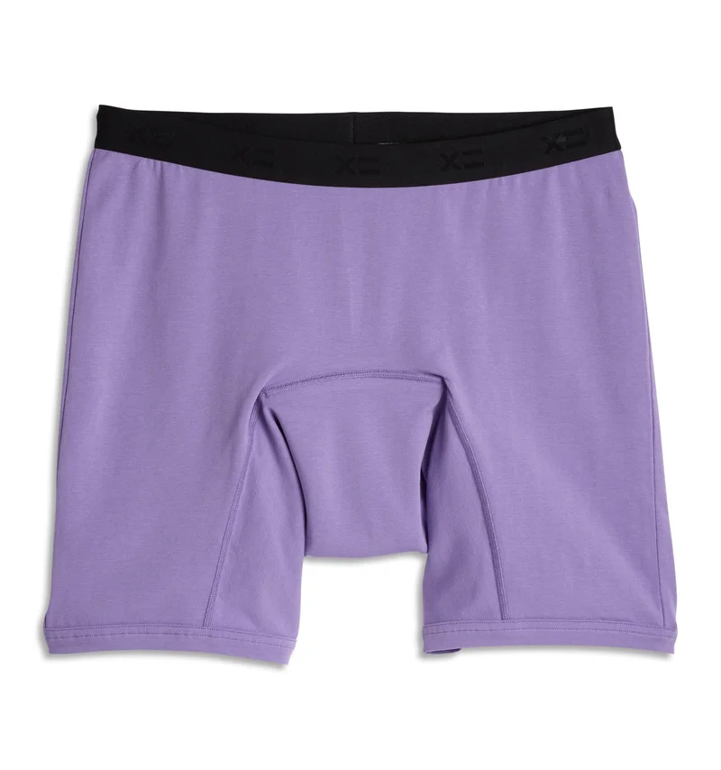 Image of First Line Period 9" Boxer Briefs - Power Purple