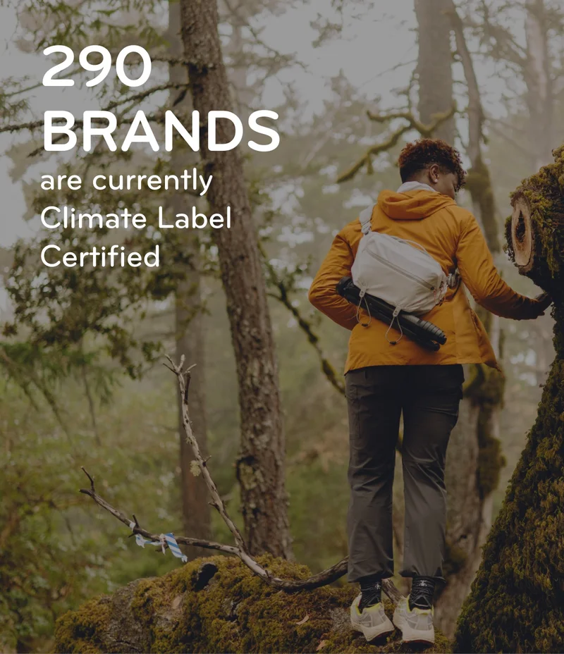 290 brands are Climate Label Certified