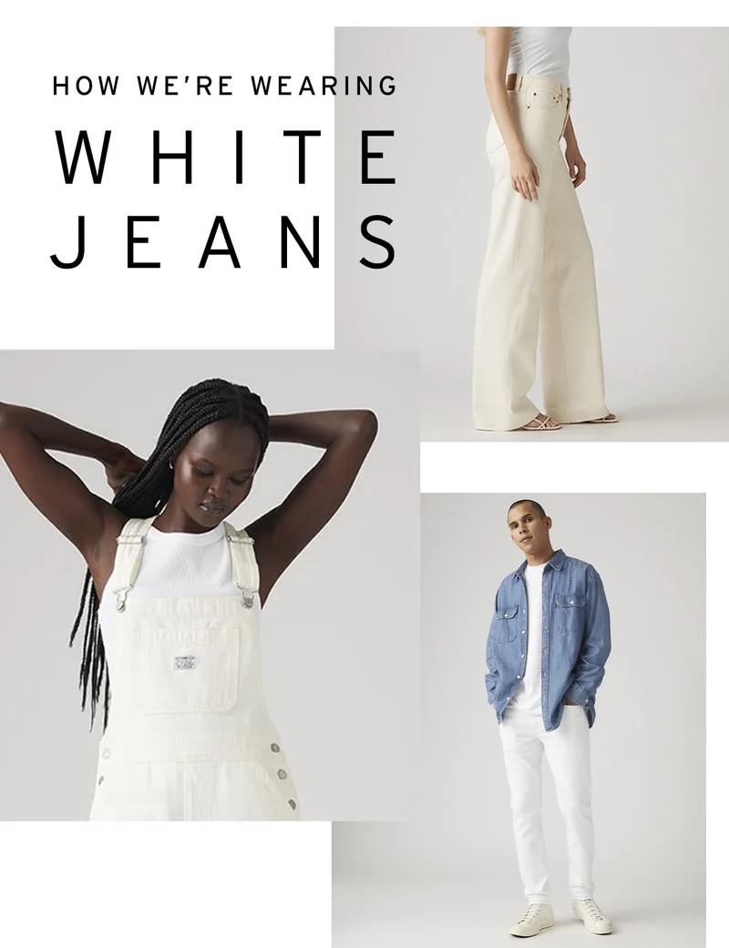 WHITE JEANS