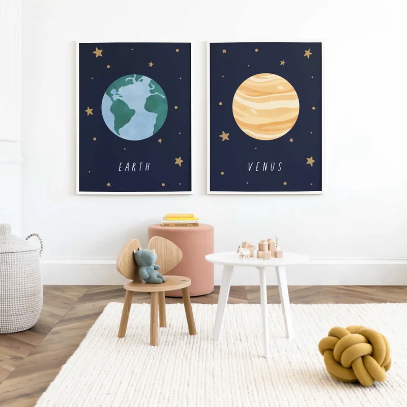 Solar System I (Earth) & Solar System II (Venus)