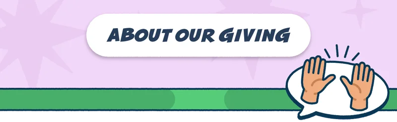 About Our Giving