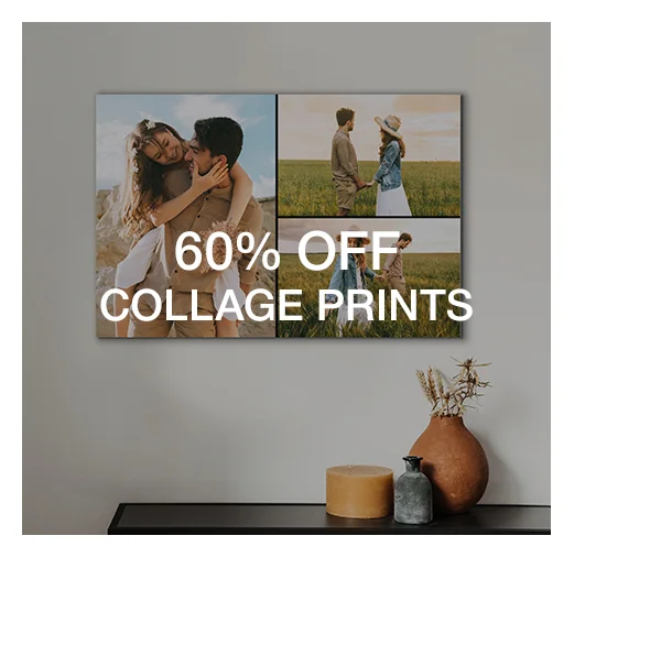 60% off Collage Prints