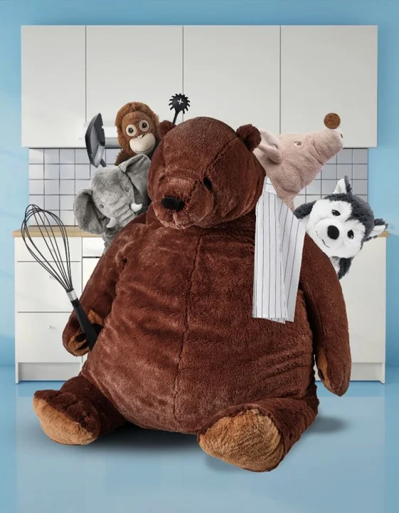 dunkelskog bear cooking