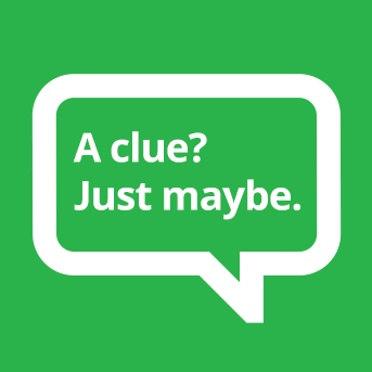 A clue? just maybe.