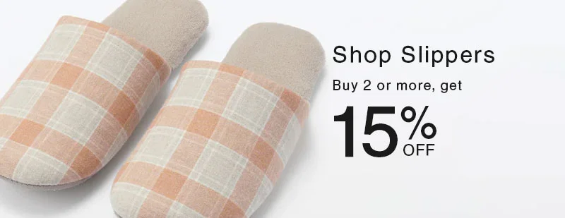 Shop 15% Off Slippers