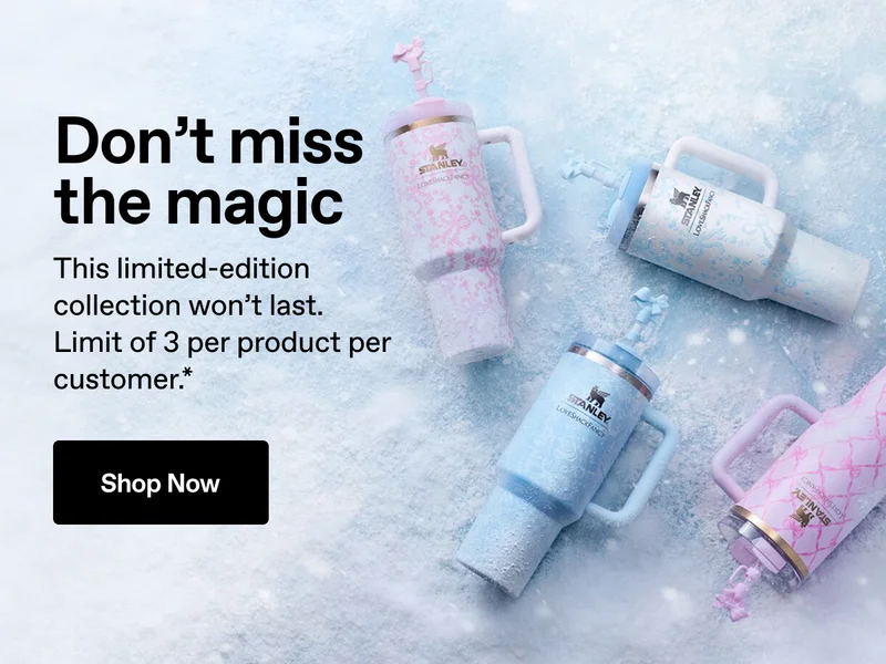 Don't miss the magic. This limited-edition collection won't last. Shop Now.