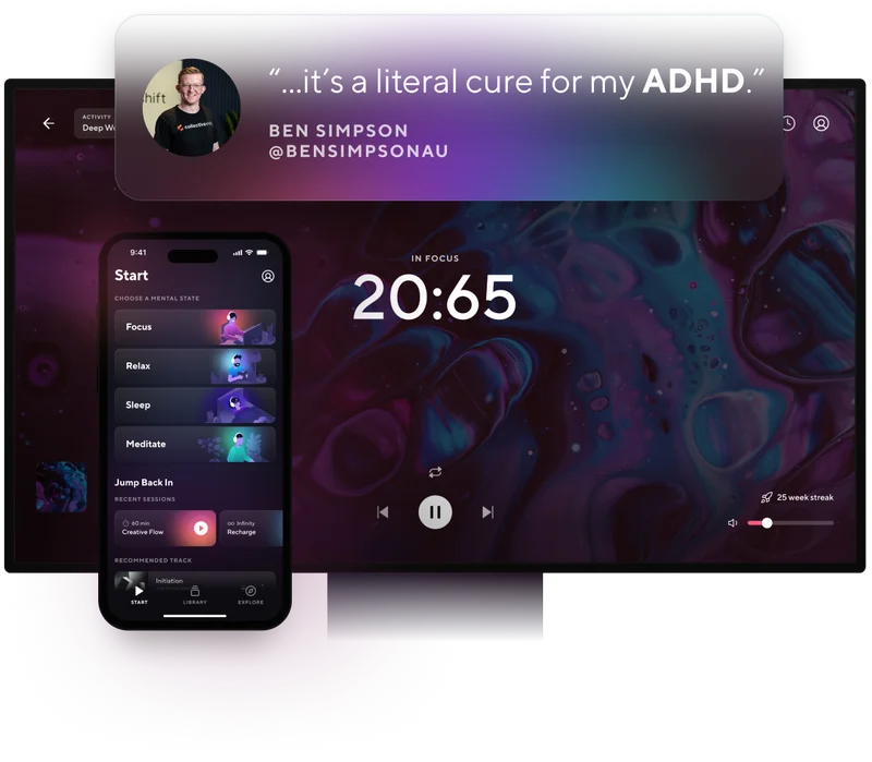 ''it's a literal cure for my ADHD.''