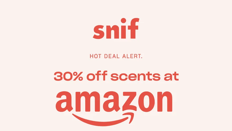 30% off scents at amazon