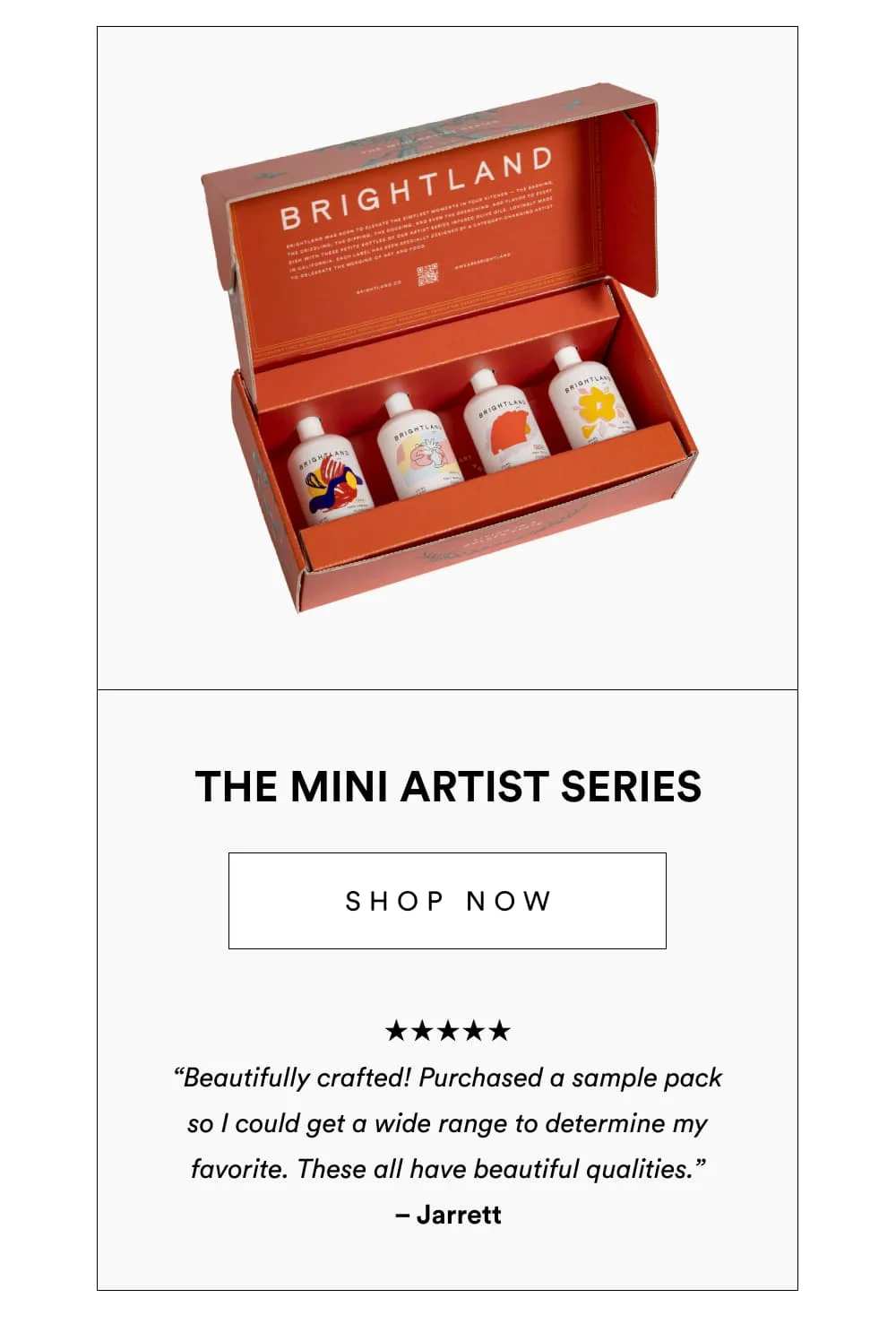 The Mini Artist Series [ Shop Now ]