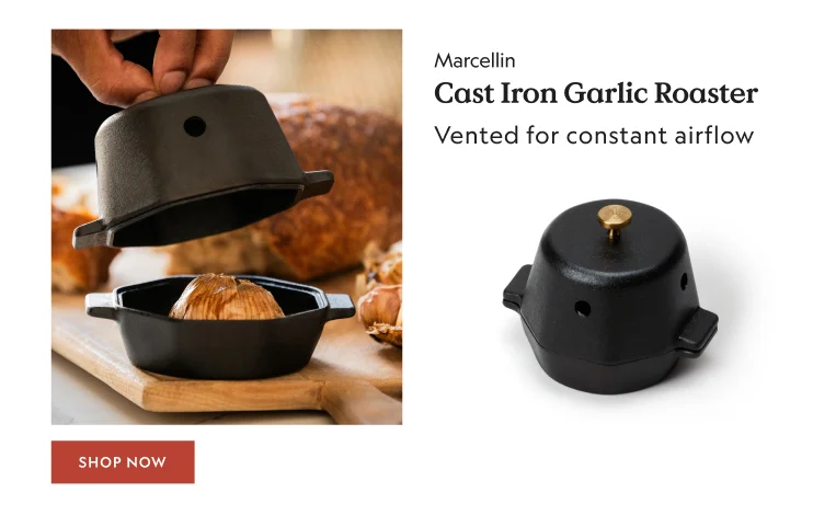 Cast Iron Garlic Roaster