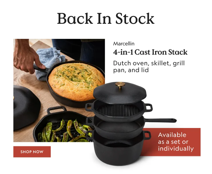 4-in-1 Cast Iron Stack