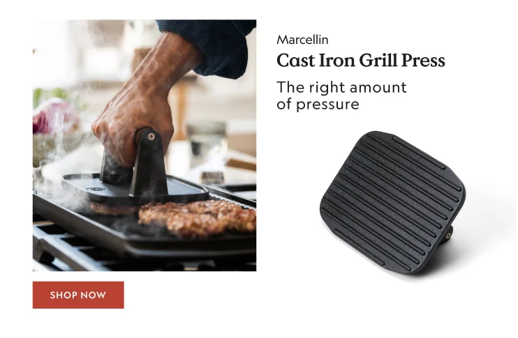 Cast Iron Grill Press