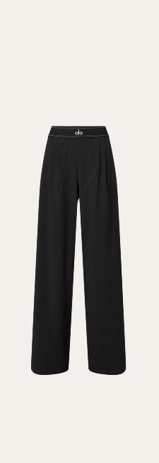 suit up trouser regular - black