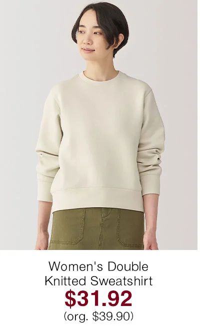 Shop Women's Double Knitted Sweatshirt