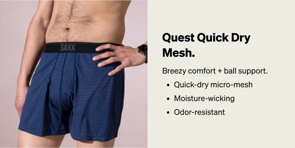 Quest Quick Dry Mesh