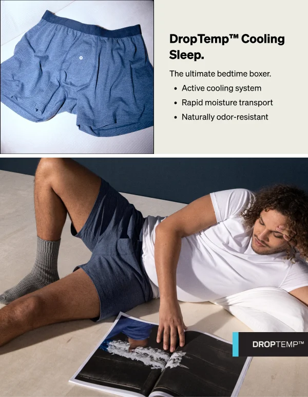 DropTemp™ Cooling Sleep.