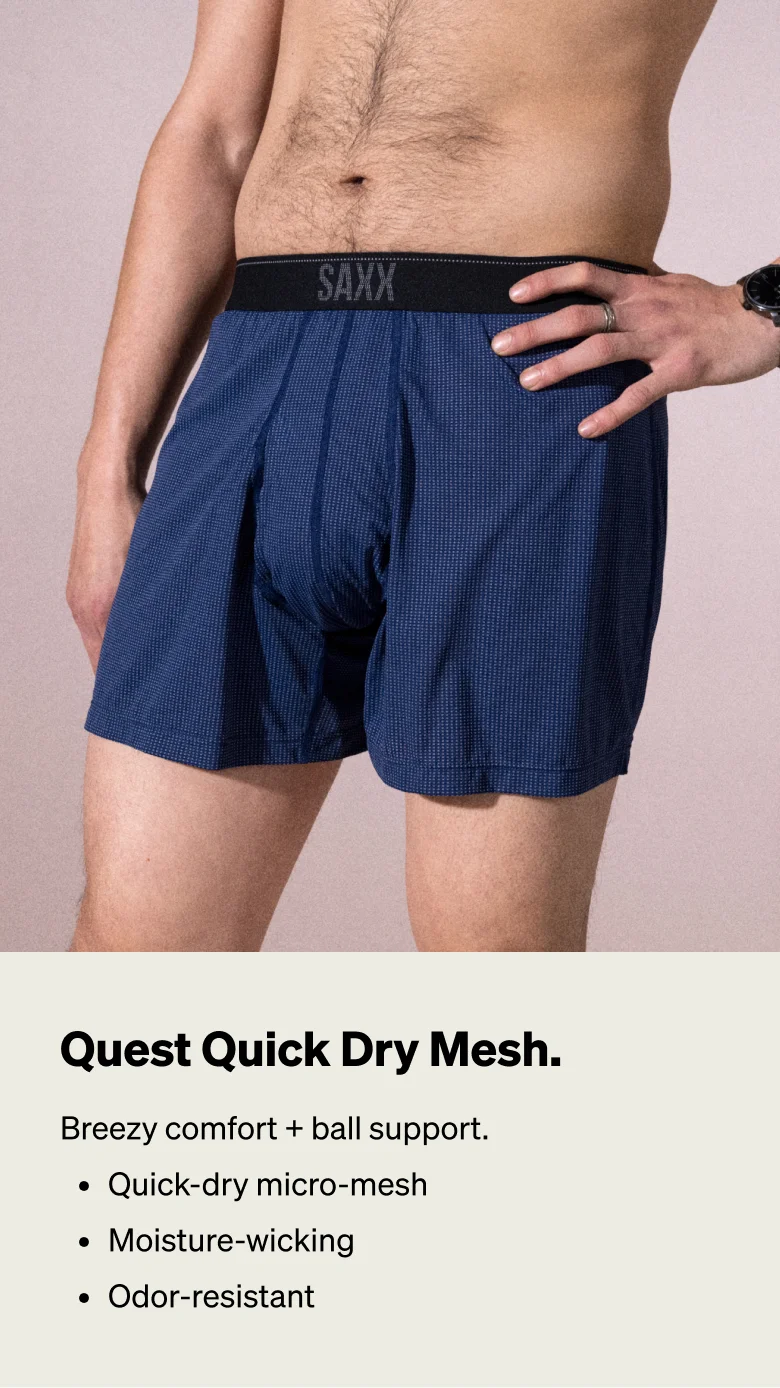 Quest Quick Dry Mesh.