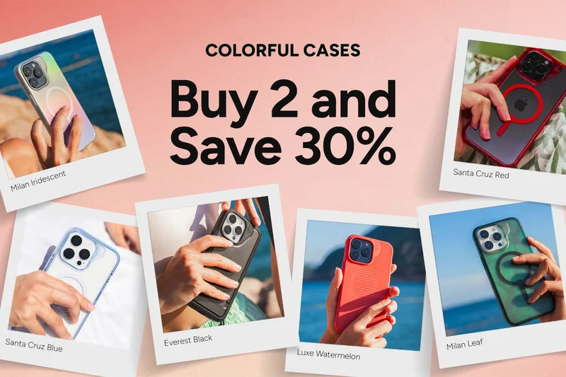 COLORFUL CASES Buy 2 and Save 30%