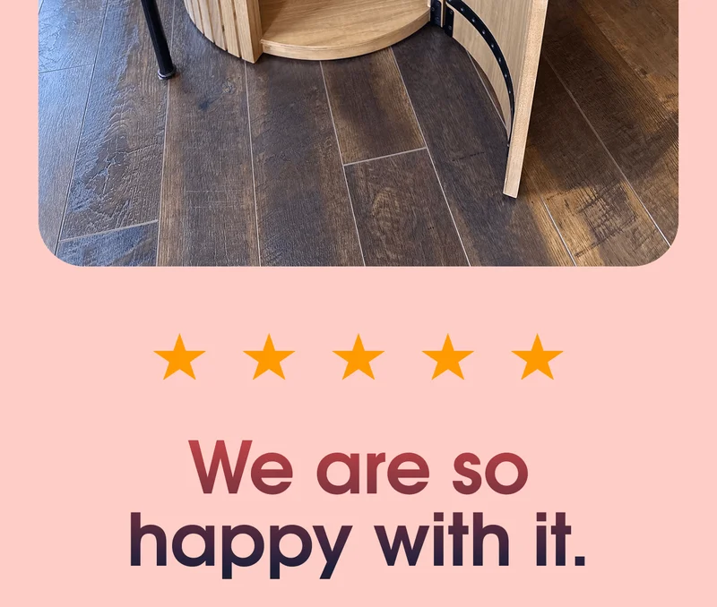 We Are So Happy With It