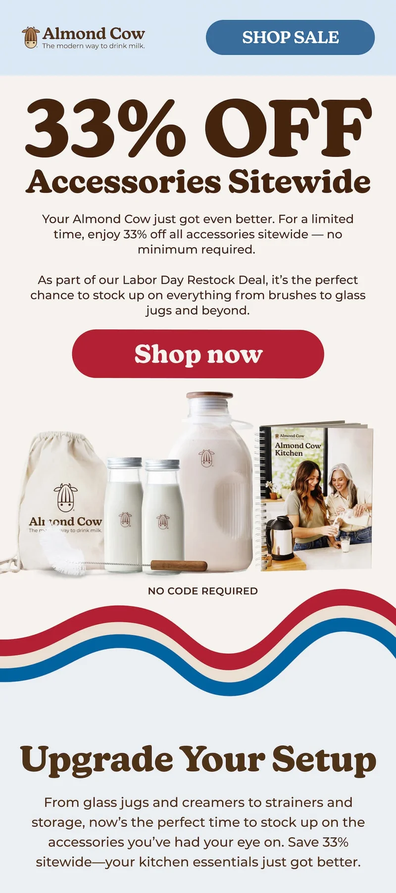 33% off accessories sitewide