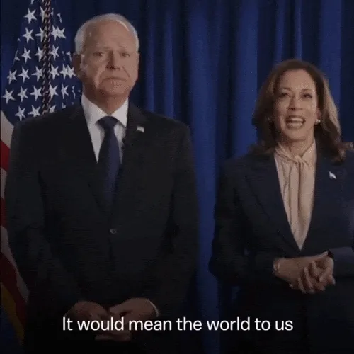 Kamala & Tim Gif