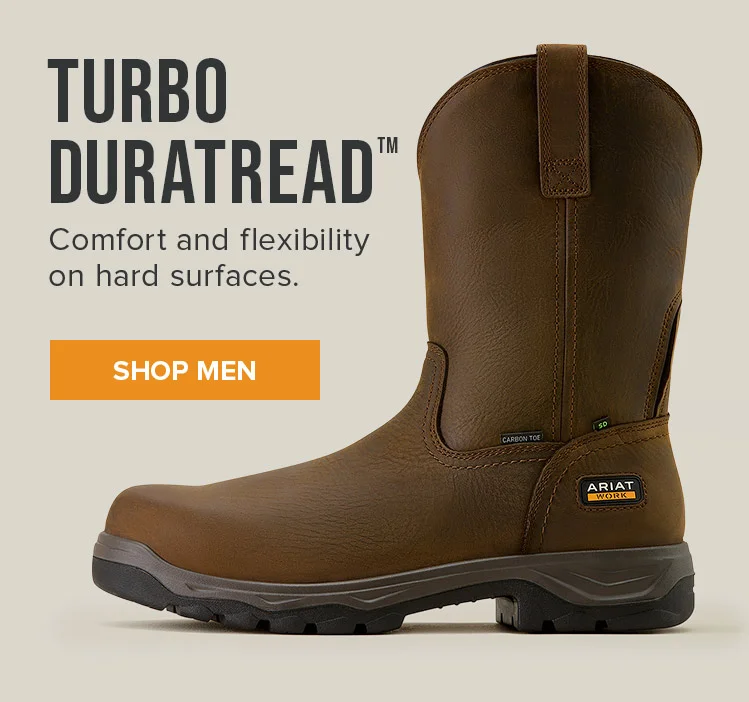 Men's Dark brown Turbo Duratread boot