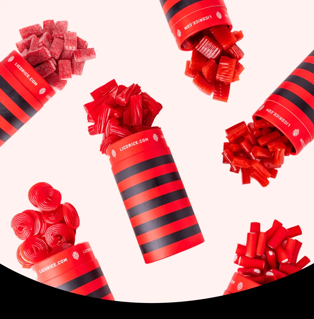 Red Licorice Lover 6-Pack Bundle