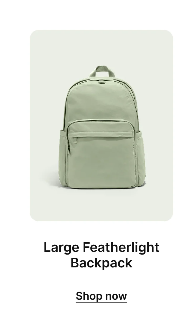 Large Featherlight Backpack