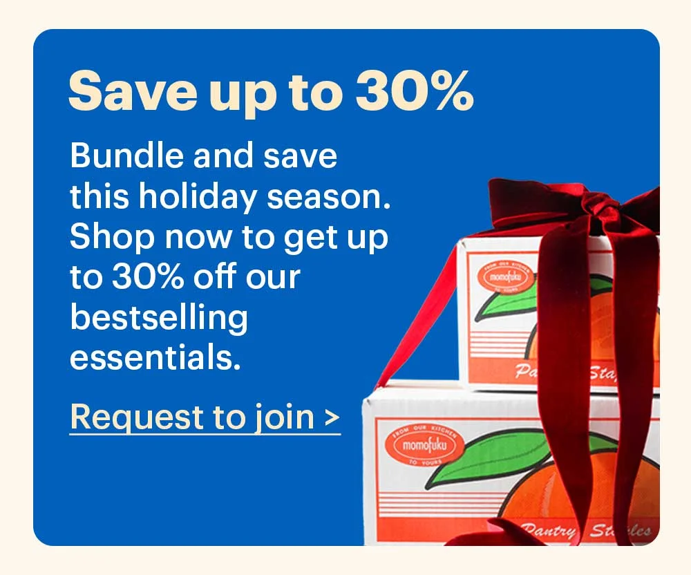 SAVE UP TO 30% Bundle and save this holiday season. Shop now to get up to 30% off our bestselling essentials.  Shop now >