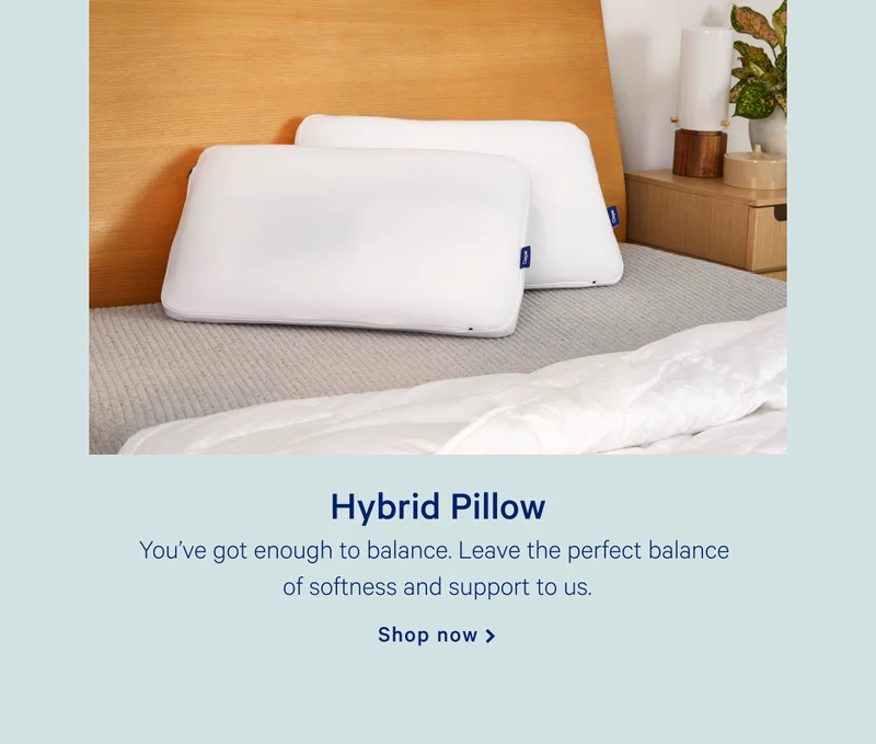 Hybrid Pillow >> Shop now >>