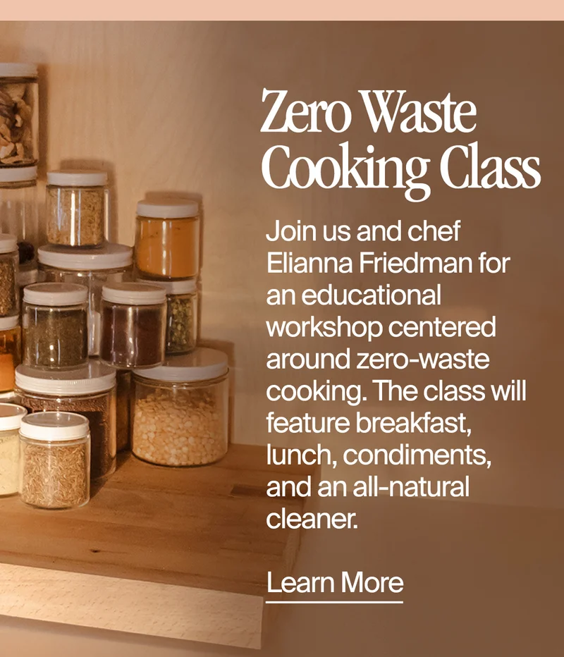 Zero Waste Cooking Class