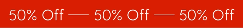 50% Off