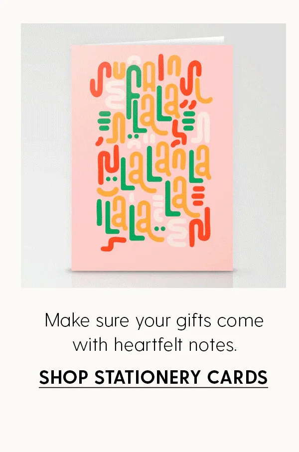 Make sure your gifts come with heartfelt notes. | Shop Stationery Cards