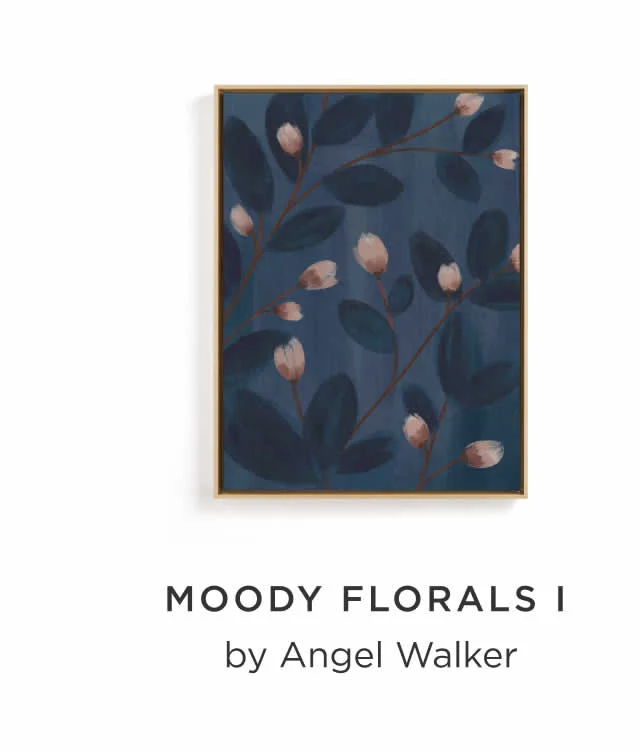 Moody Florals I