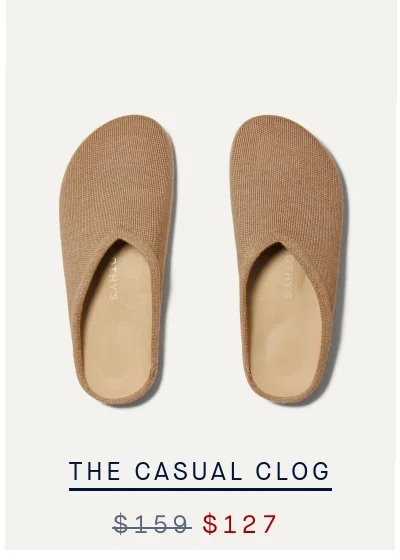 THE CASUAL CLOG