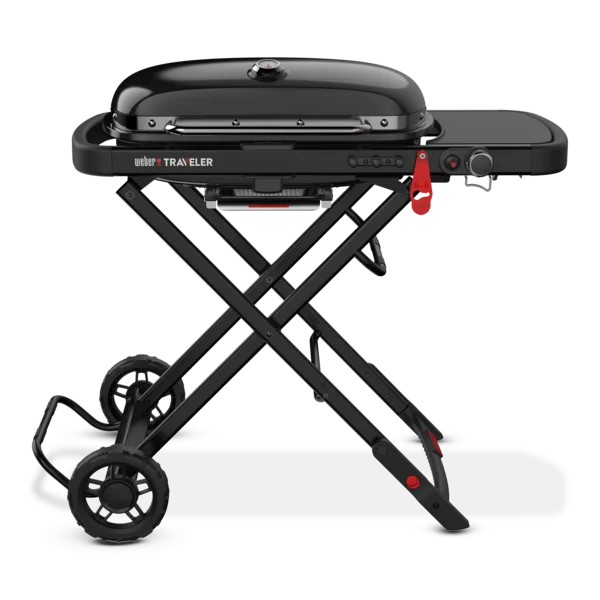 Weber Traveler® Portable Gas Grill Stealth Edition