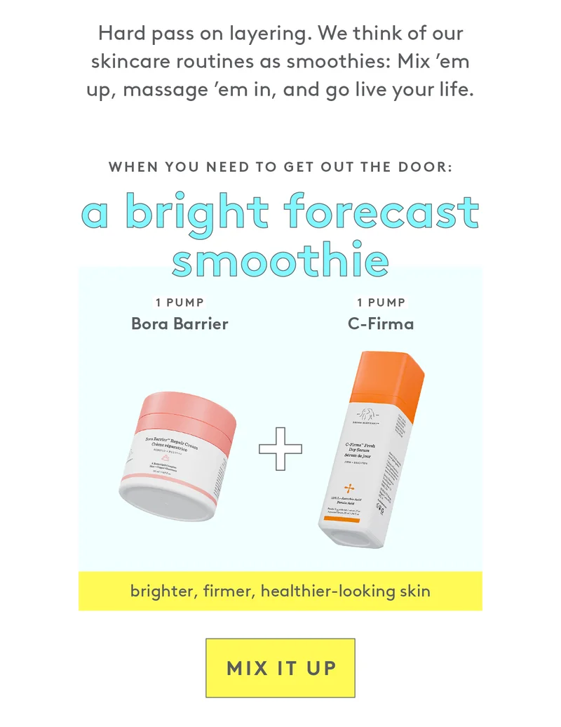 a bright forecast smoothie