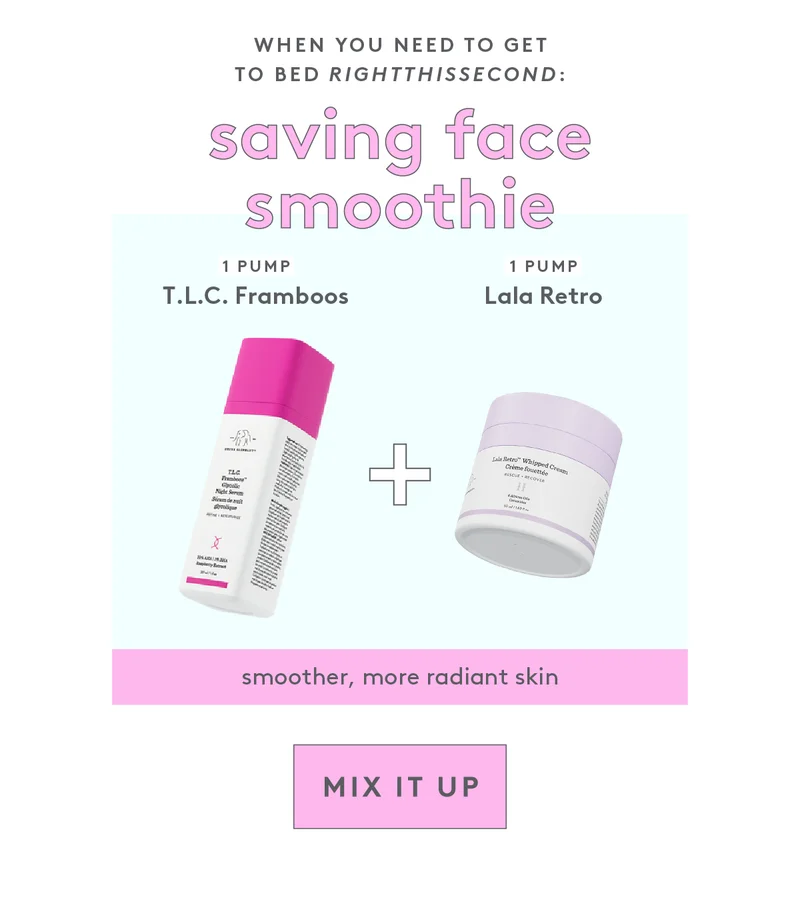 saving face smoothie