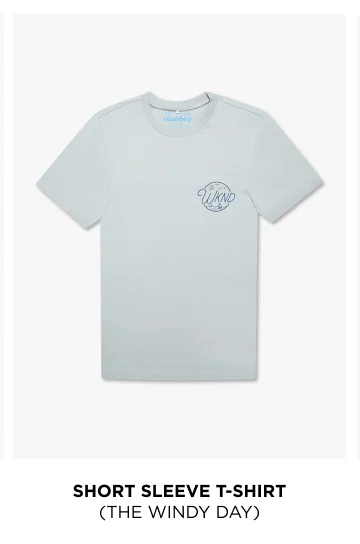 Short Sleeve T-Shirt: The Windy Day