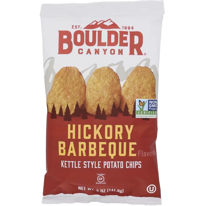 Image of Boulder Canyon Hickory BBQ Kettle Potato Chips