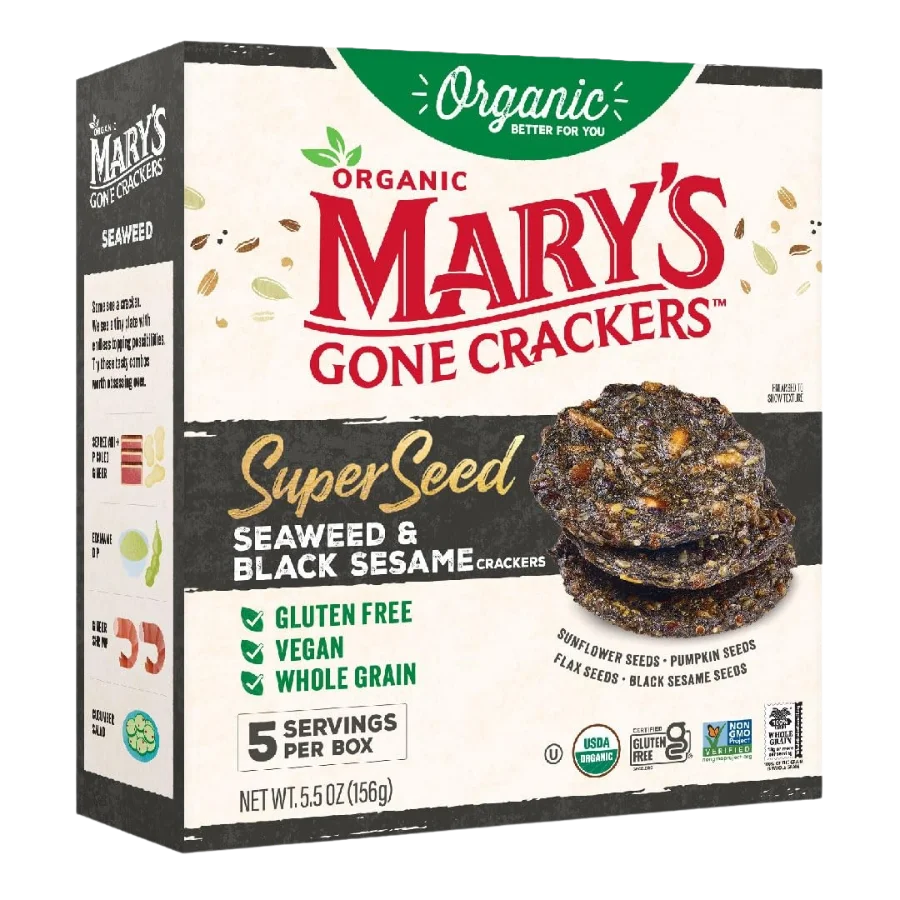 Image of Mary's Gone Crackers Seaweed Crackers