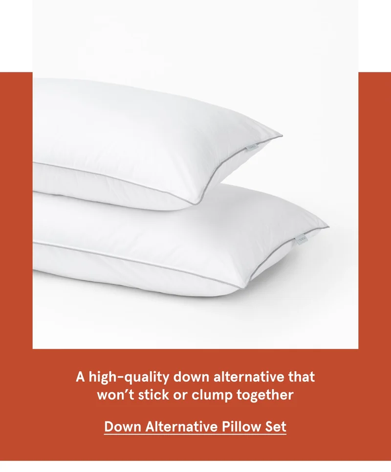 Down Alternative Pillow Set