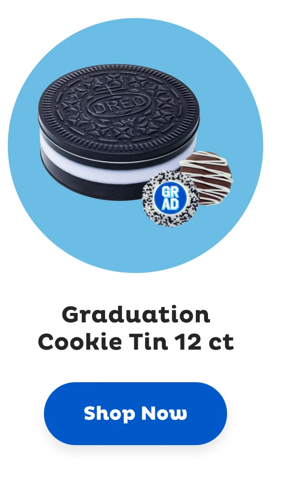 Graduation Cookie Tin 12ct
