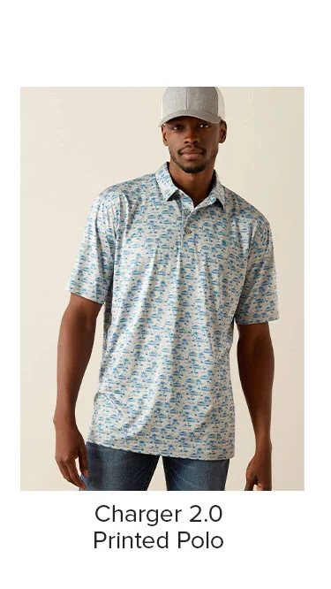 Charger 2.0 Printed Polo