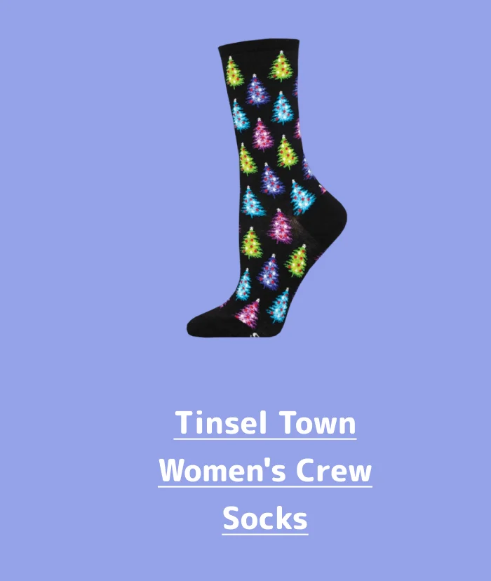Tinsel Town Women's Crew Socks