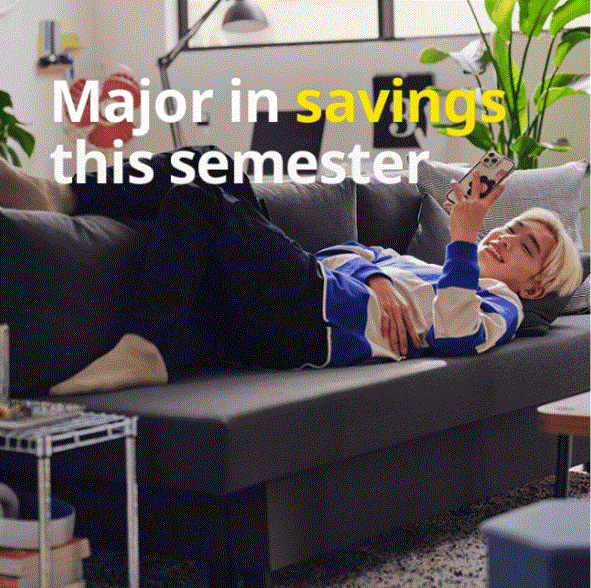 Major in savings this semester