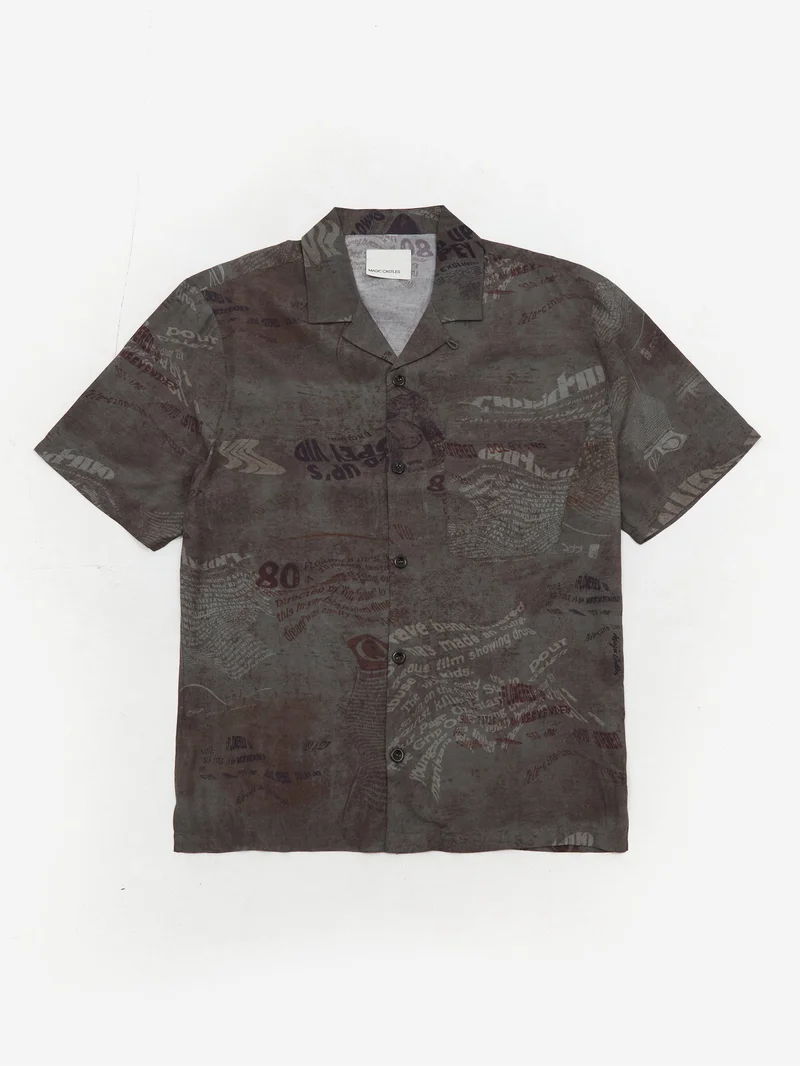 Image of Magic Castles Short Sleeve Wave Shirt - Weekender Print