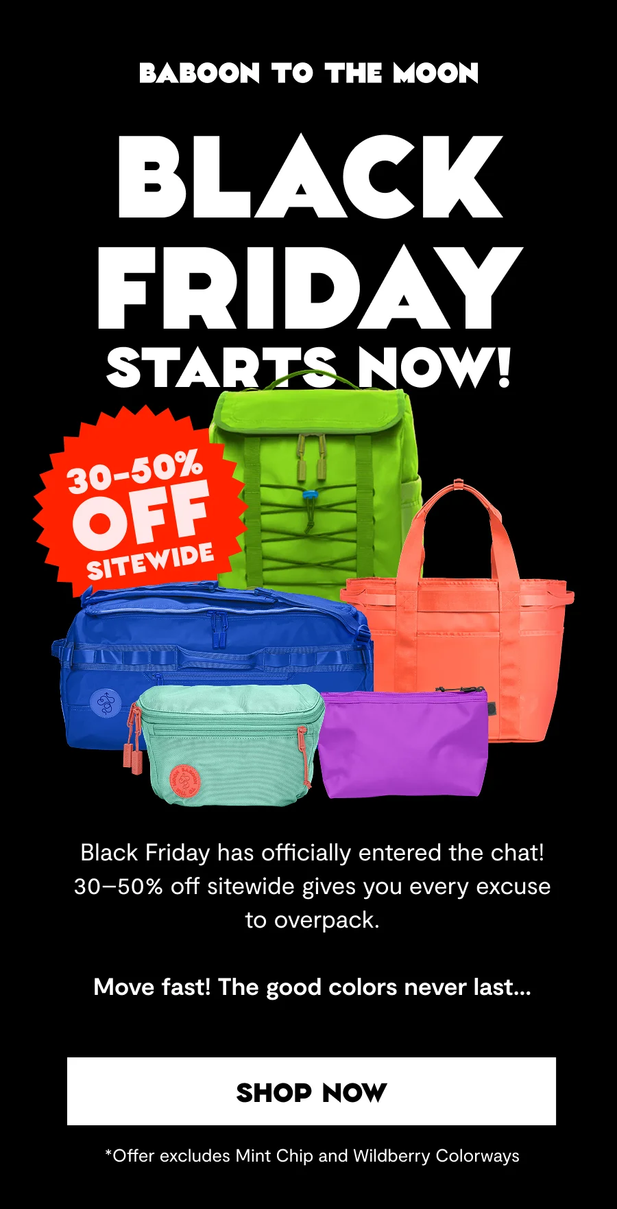 Black Friday Starts Now!
