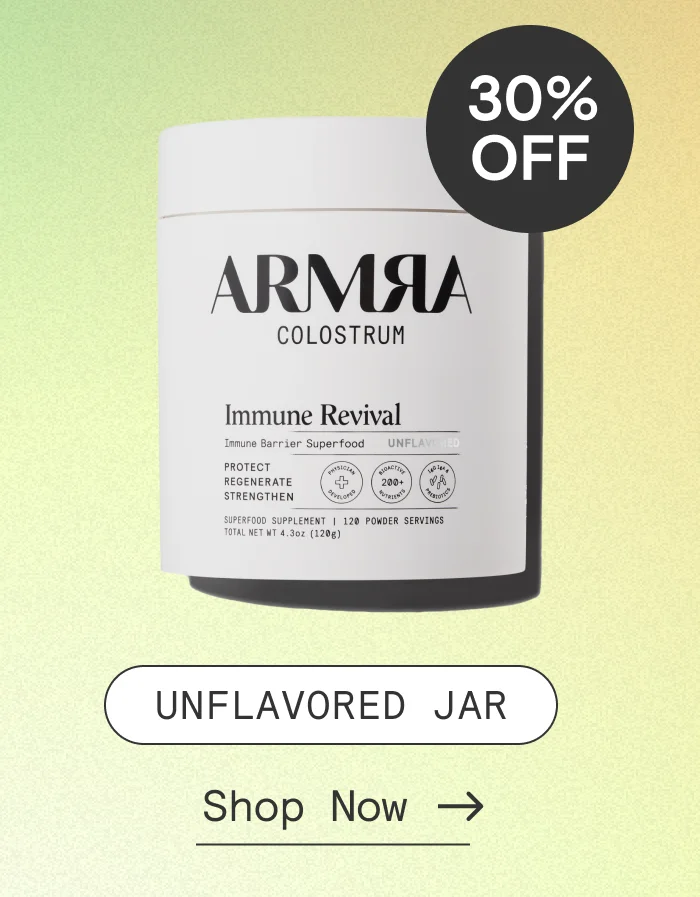 Unflavored jar