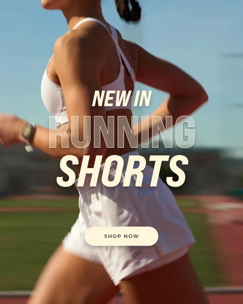 OUR NEW RUNNING SHORTS - DESIGNED TO COMBINE FUNCTION WITH FIT ACROSS SEVERAL STYLES
